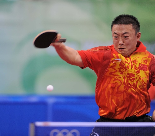 中国队碾压德国队，马琳关键制胜